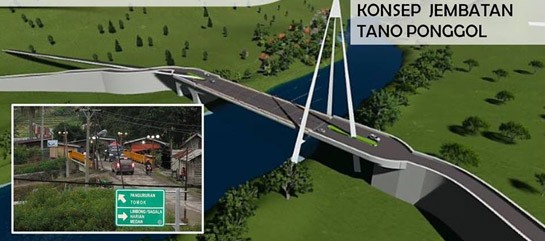 Tano Ponggol Bridge to Start Construction in 2020 | KF Map – Digital Map for Property and Infrastructure in Indonesia